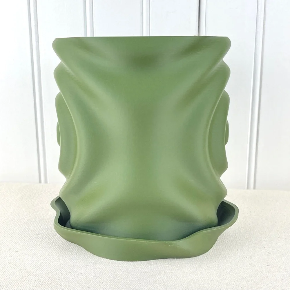 Modern Planter Pot, Waterdrop Planter, Modern Ripple Effect Planter